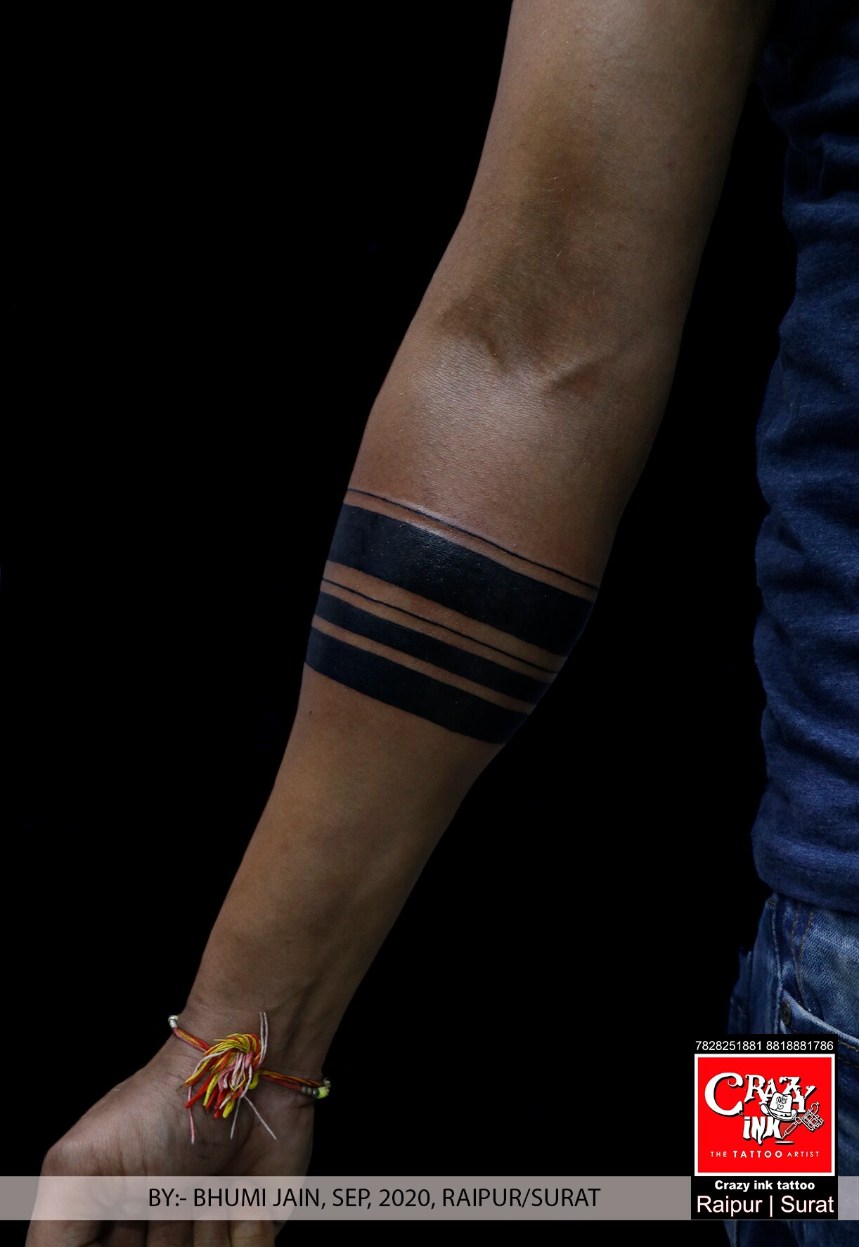 Details 68+ solid band tattoo - in.coedo.com.vn