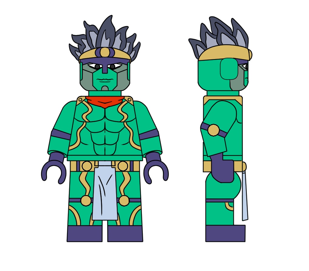 ジョジョ スタープラチナのレゴ ジョジョ み さ きのイラスト ジョジョ スタープラチナのレゴ ジョジョ み さ きのイラスト