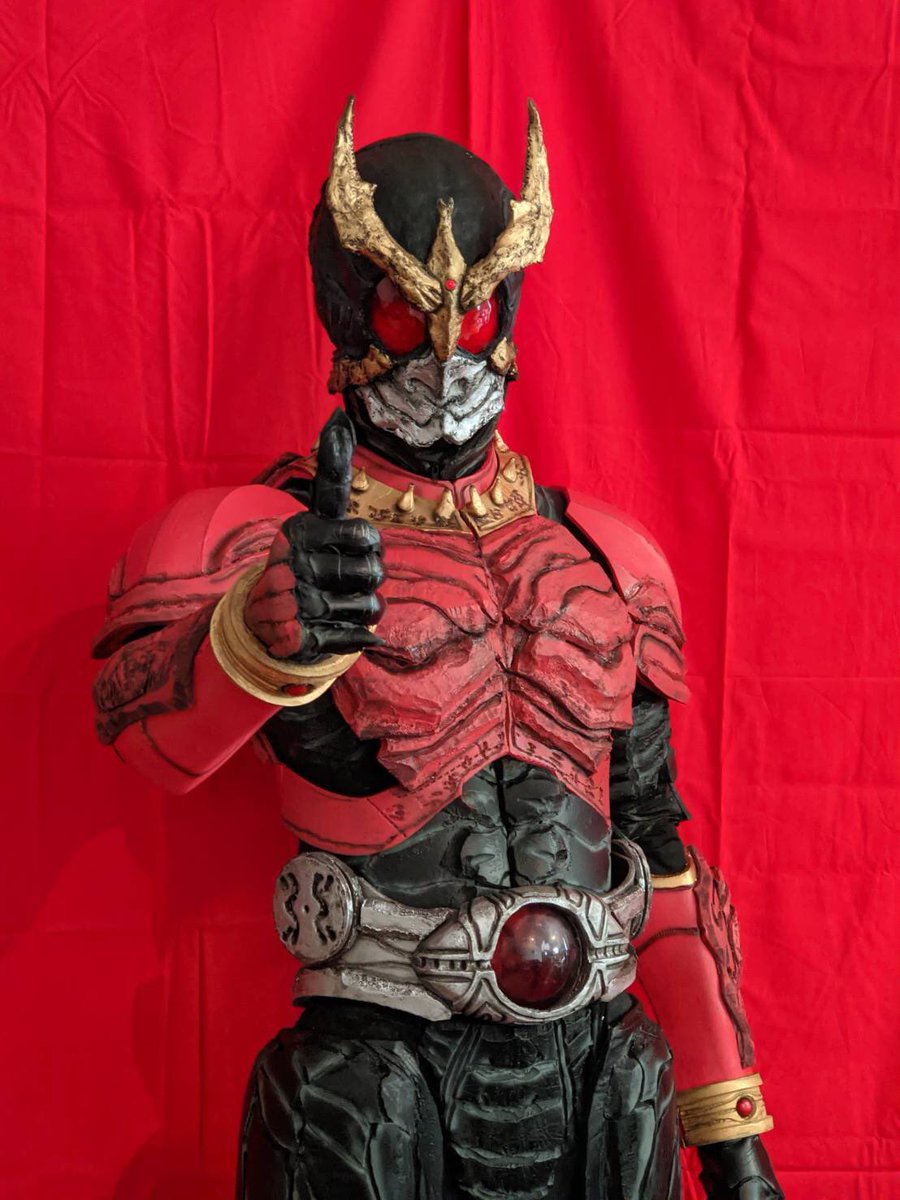 大山竜版S.I.C. 仮面ライダークウガ コスプレ 完成。ポーズ編