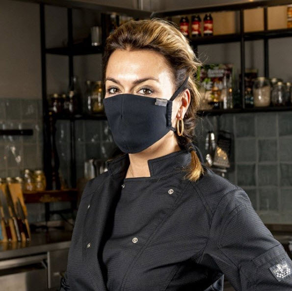 PcpSeymour's tweet photo. Chaud devant by PCP Seymour Matching looks! Face Mask Classic Black and Chef Jacket Biker SFX Black. #mondkapjes #chef #chefslife #horeca #gastronomie #gastronomy #hospitality #chefstable #facemask #chefjacket #chauddevant #new #instachef #chefsoninstagram https://t.co/DjgcqCkFSP