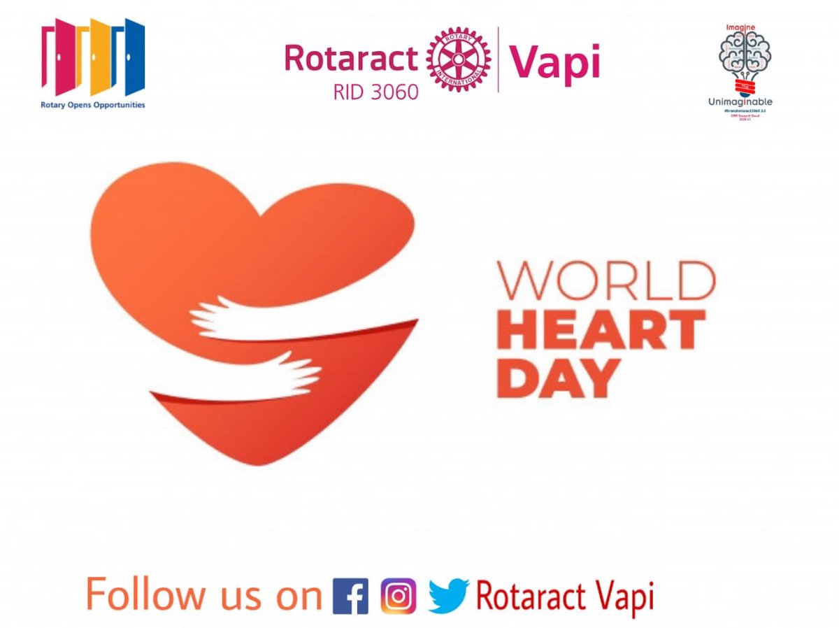 RotaractVapi's tweet image. #WorldHeartDay