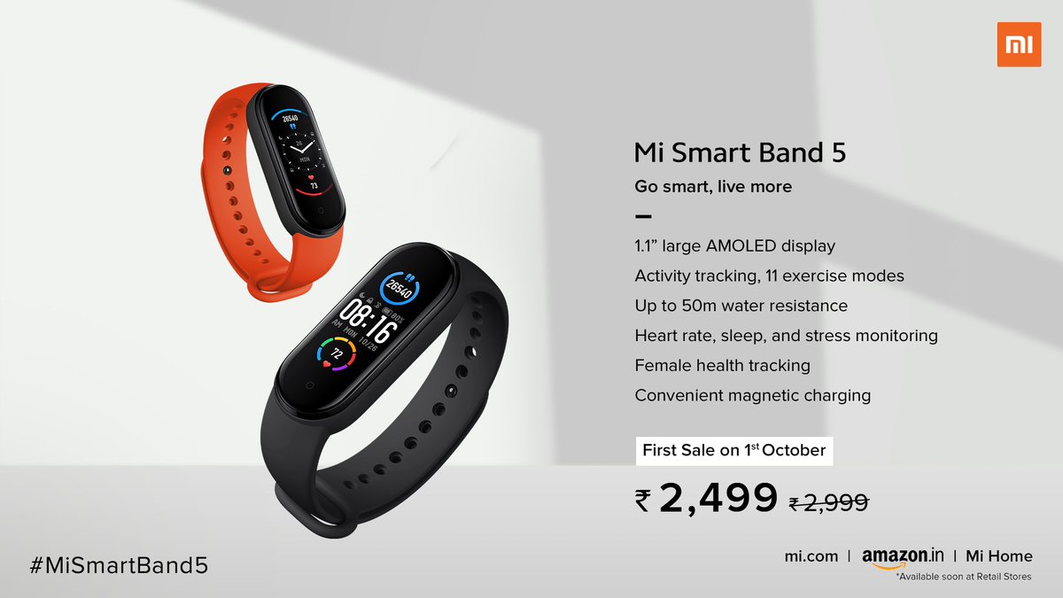 Mi smart band active