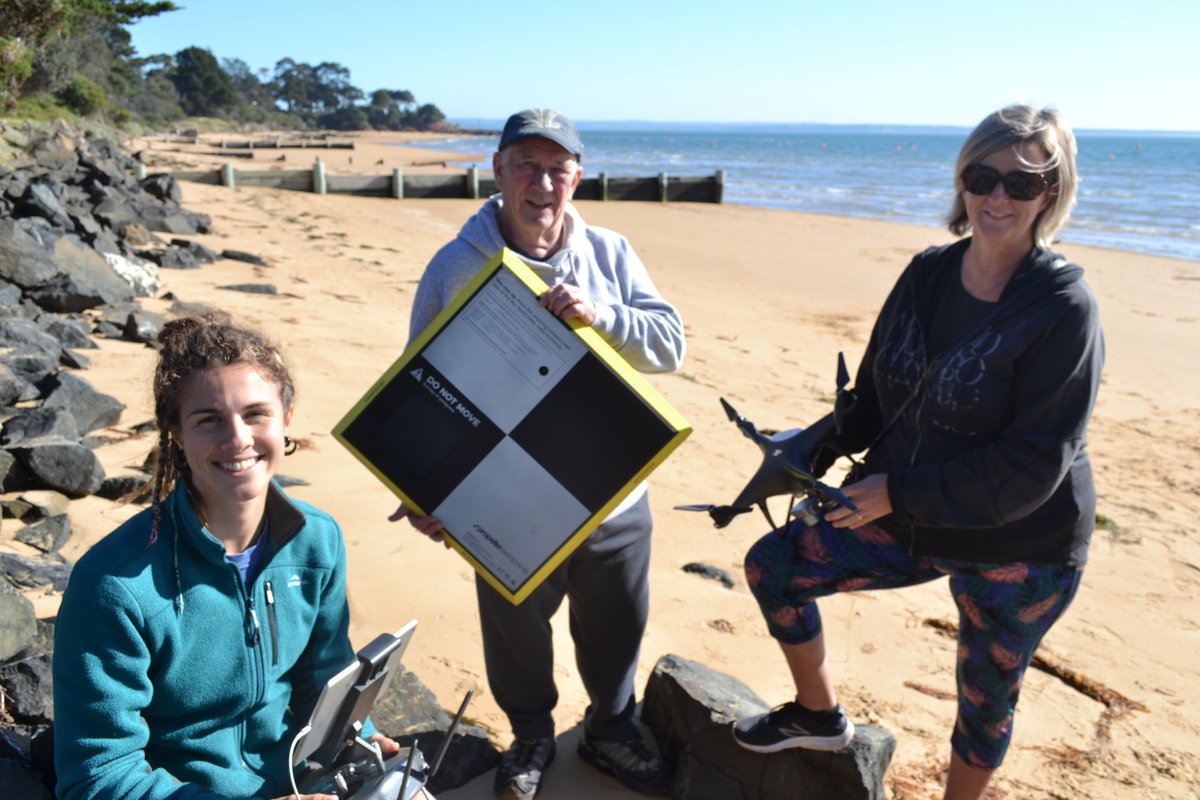A world-first initiative, the Victorian Coastal Monitoring Program is empowering local communities to predict how beaches respond to storms and #RisingSeaLevels. Learn more: youtu.be/l2ujeK3YWg8 #CitizenScience