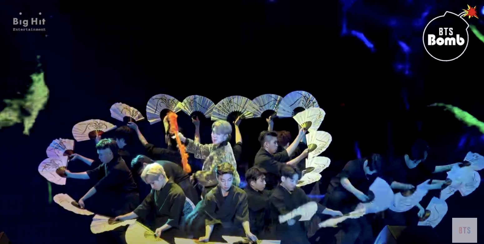 Christa There Are Many Samul Nori And Other Traditional Korean Music Elements In Idol The Spinning Jumps In The Choreo Is One Example Also Are The Exclamations Of Ursoo