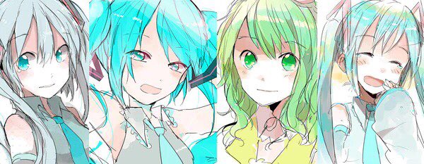 GUMI ,初音ミク 「過去絵はええぞ 」|sakiのイラスト