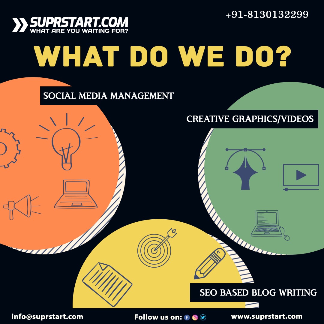 suprstartoffice's tweet photo. For Digital Solutions at a reasonable rate. 

Contact Us Now - https://t.co/4oxSrZGxH0

#MomentMarketing #DigitalMarketing #SocialMediaMarketing #SMM #SEO #TuesdayMotivation #BrandingAgency #DigitalMarketingAgency #ContentMarketing #DigitalMarketingLife https://t.co/PKDbIlc1VE