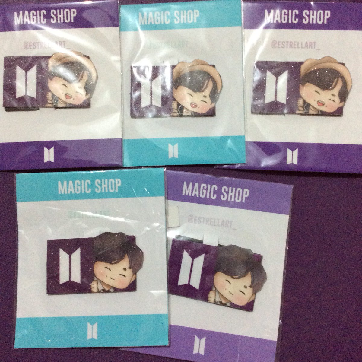 Namseok magic shop bookmarks Php 35.003 slots for Hobi2 slots for JoonComment: mine + member