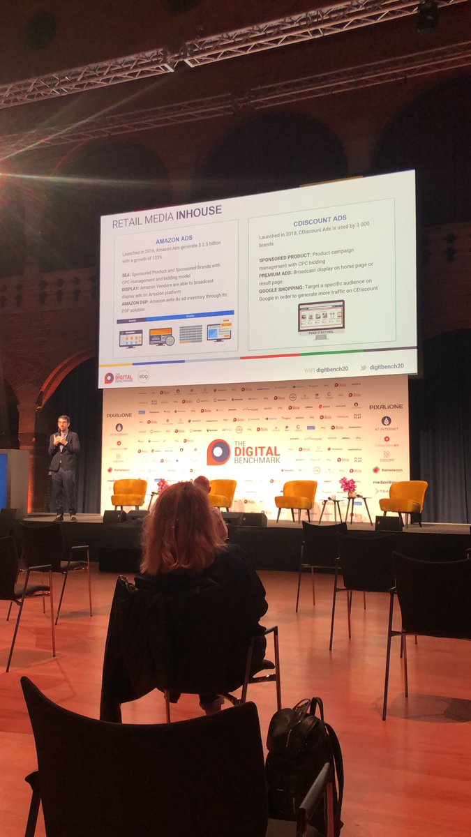Ecom_NationFR's tweet photo. Lancé en 2016, Amazon ads gagne rapidement ses 8% de part de marché !
#digitbench20 #EBG #Amsterdam #ecommercenation #sea https://t.co/oAKA1JWit9