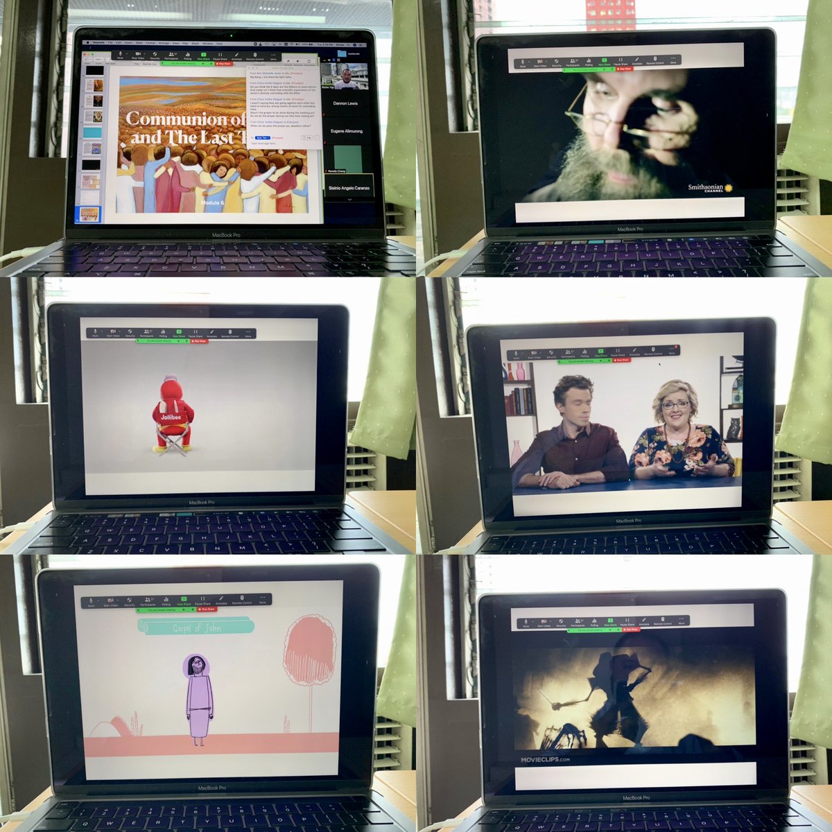 richiefsc's tweet image. Fun and interactive #synchronouslearning today thanks to #harrypotter #jollibee #thebibleproject #alfrednobel and #catholiccentral #thejoyofteaching