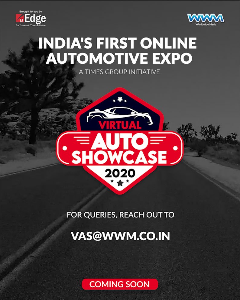 FeminaIndia's tweet photo. At the Virtual Auto Showcase 2020, India's first online automotive expo, catch the latest cars, hottest news and watch industry leaders chart automotive India's future. For queries, reach out to vas@wwm.co.in
#VirtualAutoShowcase2020 https://t.co/VqFxdAAt85