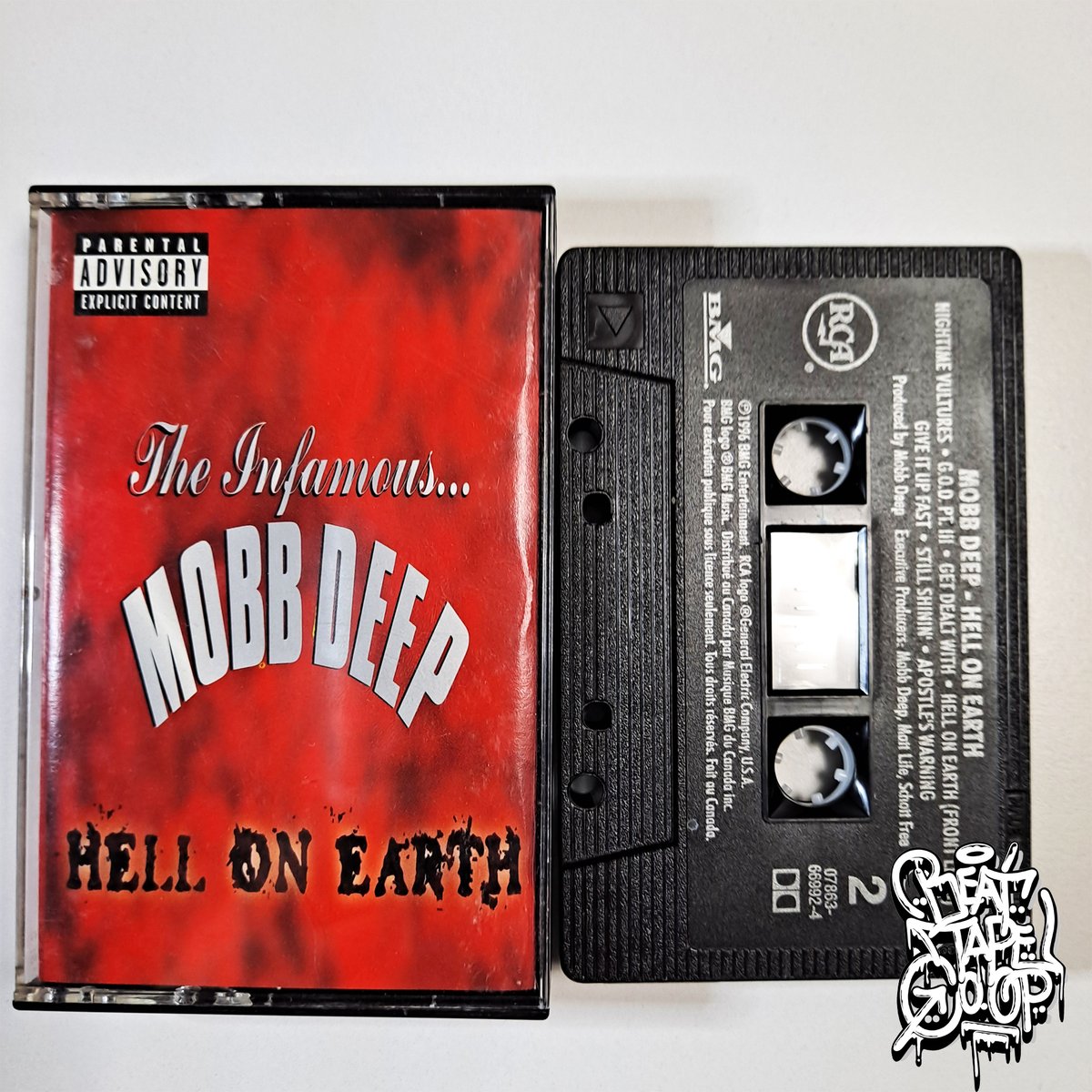 BeatTapeCo_Op's tweet photo. Mobb Deep - Hell On Earth
Released On:  November 19, 1996

#mobbdeep #havoc #prodigy #twingambino #tynitty #methodman #bignoyd #illaghee #raekwon #loudrecords #hiphop #queensbridge #newyork #cassette #tape #beattapecoop https://t.co/KdPdN8f4FV