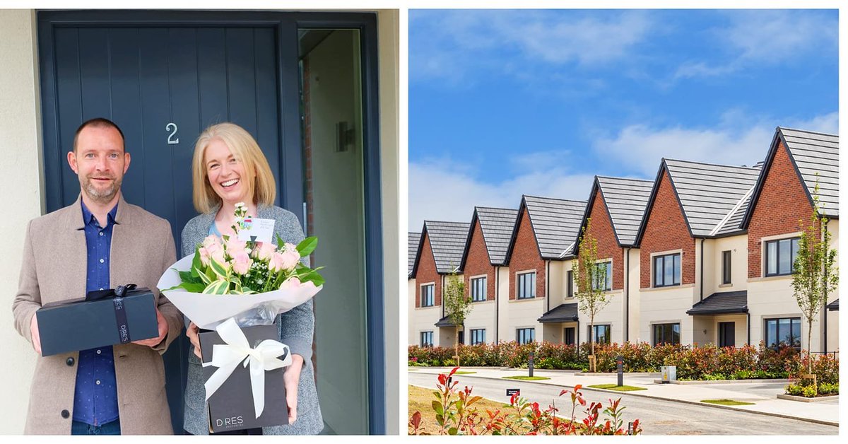 We’re delighted to start handing over homes at our Eastmount development in Delgany, Wicklow. Congratulations to Rachel and Brendan who collected their keys last week and we wish them many years of happiness in their new home. eastmount.ie