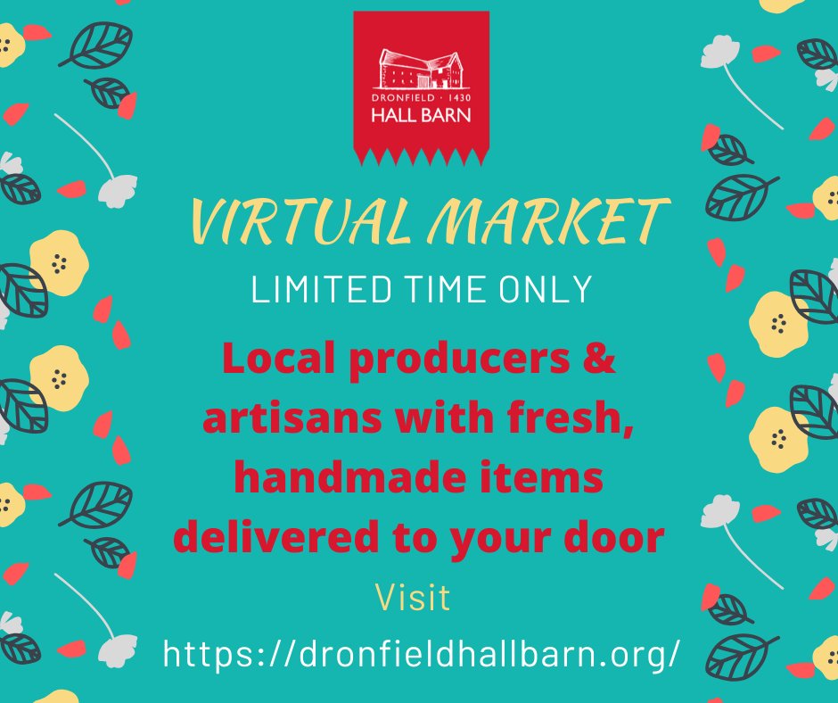 Our online market is the perfect place to purchase your #Christmas #gifts this year. Not only are our traders all #local but their #food #drink #art and #crafts are all #handmade and many are happy to deliver locally for free in #dronfield