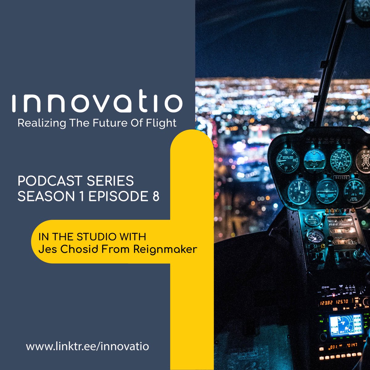 New Podcast Episode Alert!
Jes Chosid joined me in the studio
bit.ly/2S7CtyF
Founder and CEO of <a href="/goreignmaker/">Reign Maker</a>. Based in NY an innovative imaging and #drone service provider.
#innovation #innovatio #dronedata #US #Newyork #newyorkdrones #faanews #faa #womeninaviation