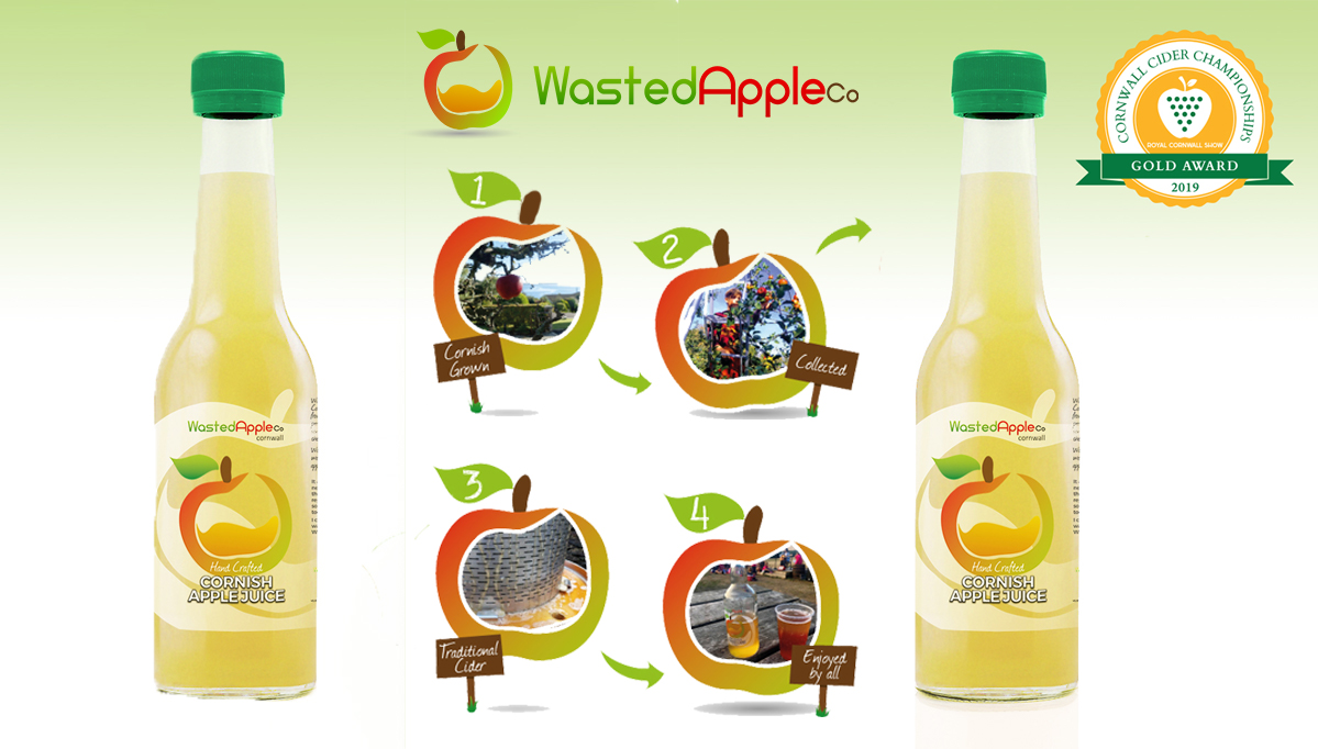 WestCountry_Ltd's tweet photo. Introducing the @wastedappleco 

Available to purchase for a limited time, a very fresh sweet apple juice produced from handpicked and carefully selected apples in Cornwall. 

Cases come as 24x250ml for £24.00.

#apassionforfood #wastedapple #newline  01326 372304 https://t.co/jxvv02WyA3