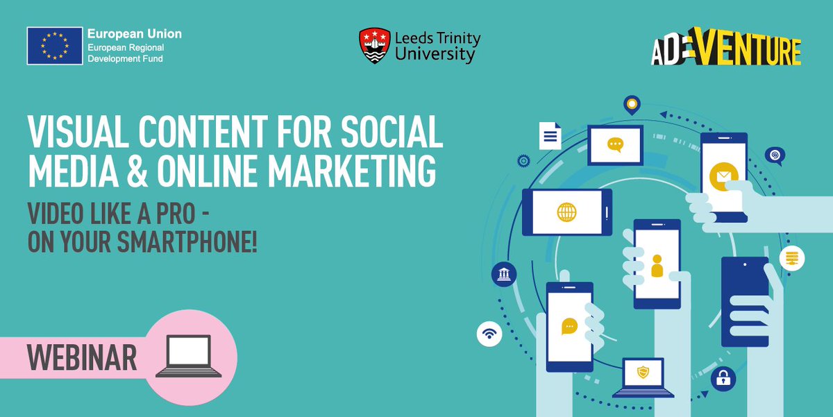 ADVENTURE_LCR's tweet image. On Tuesday, Ryan Mulhern of @FirstFrameProd will be taking you through everything you need to know about creating video content on your smartphone!

This popular webinar is filling up fast, book now - 
ad-venture.org.uk/adventure-even…

#ThinkBig #ThinkAdventure @LeedsTrinity