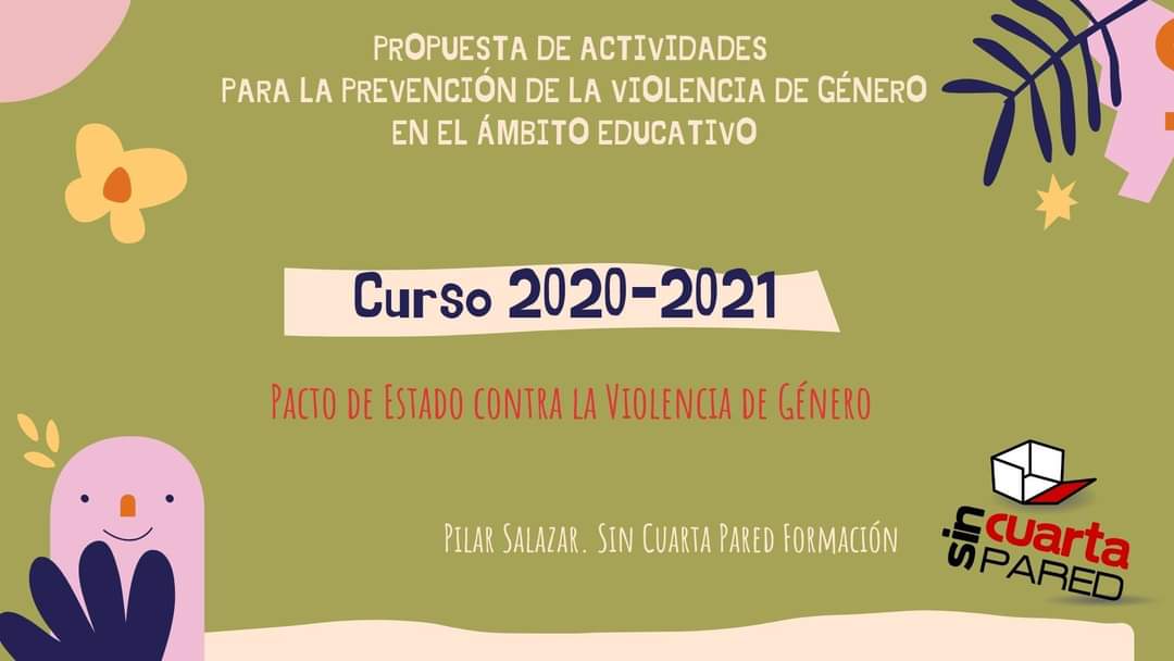 pisalazar's tweet photo. Propuesta de actividades para la subvención del pacto de estado contra la violencia de género. ¿Te apuntas? Infórmate!!! #Educacion #asadipre #igualdad #ceips https://t.co/DrquSf6zT5