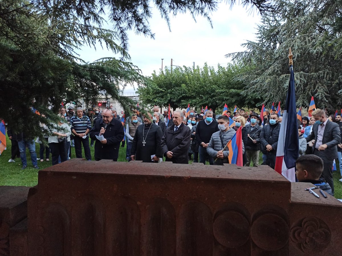 🇫🇷 🇦🇲 J’apporte mon total soutien au peuple arménien et je me tiendrais à ses côtés, comme à chaque fois, parce que son combat est juste. #BourglesValence #Artsakh #Armenie