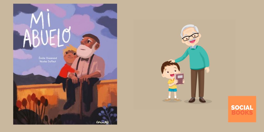 Social_Books_'s tweet photo. Una historia intergeneracional llena de cariño y aprecio🤗 

📖 Mi abuelo📖 de Emile Chazerand en @ECorimbo
#socialbooks #lecturasrecomendadas #recommendedreadings #personasmayores #nietos #aprendizaje #intergeneraciones  #books  #libros #lectores https://t.co/U8LjAuXqkX