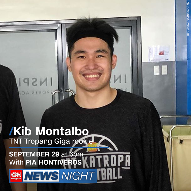 newswatchplusph's tweet photo. From fan to teammate. 

TNT rookie @kibmontalbo will be sharing the court with some of his idols in the PBA 'bubble' in Clark.

He joins us tonight on #CNNPHNewsNight 

@Andrei_Felix 
@piahontiveros https://t.co/TLIWgMatvv
