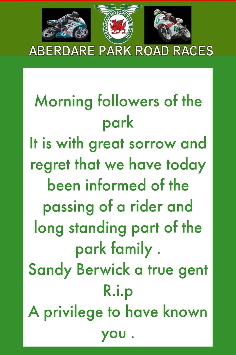 Aberdare Park Road Races tweet media