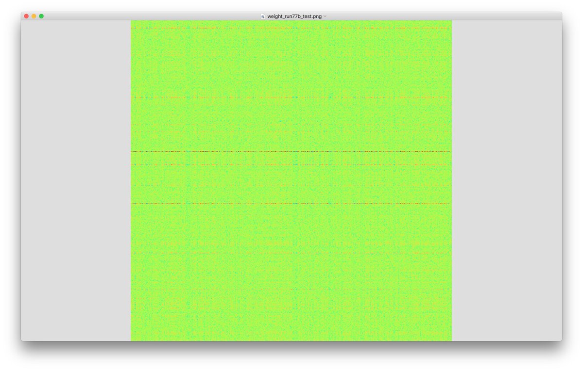 Some layers have clear lines (left). Others have almost no discernible pattern (right).