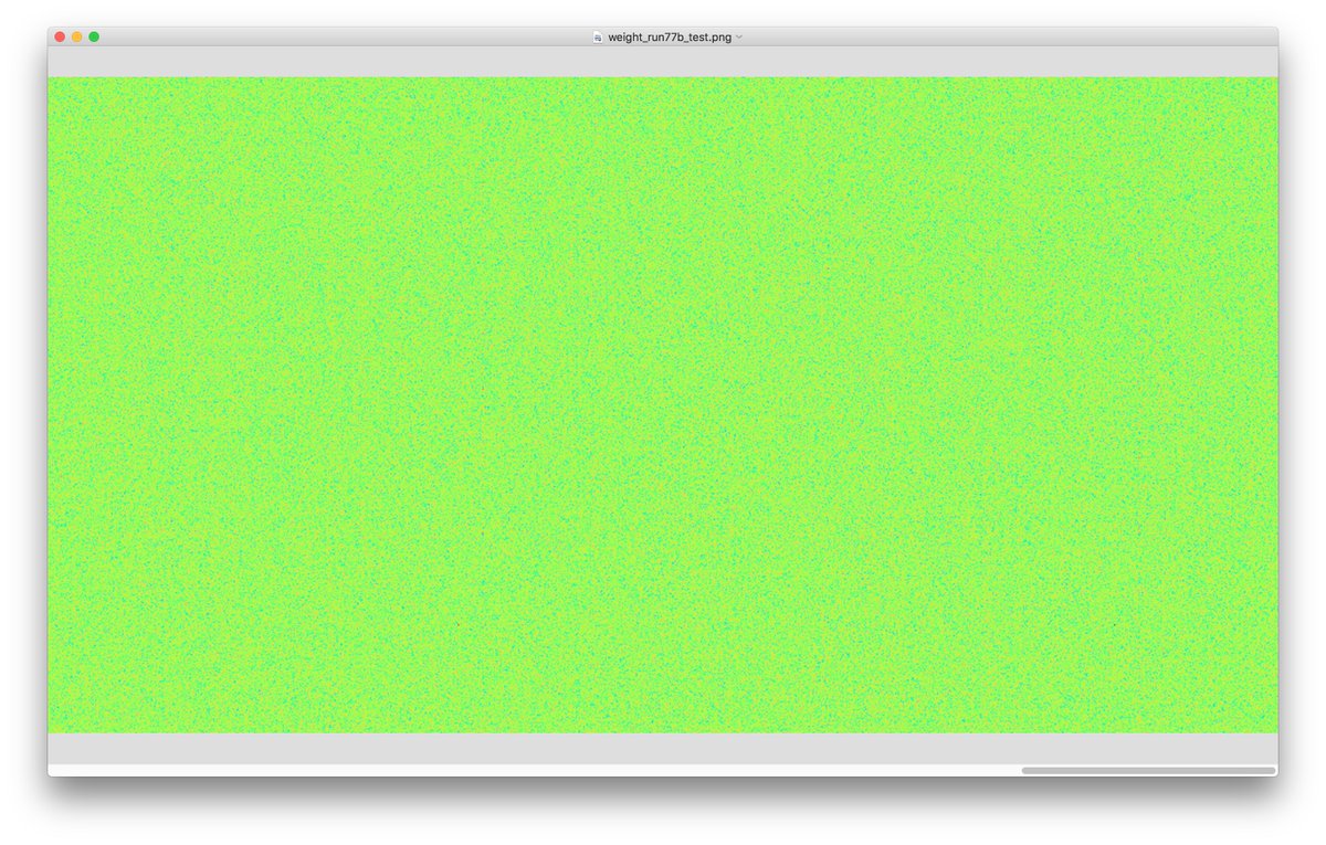 Some layers have clear lines (left). Others have almost no discernible pattern (right).