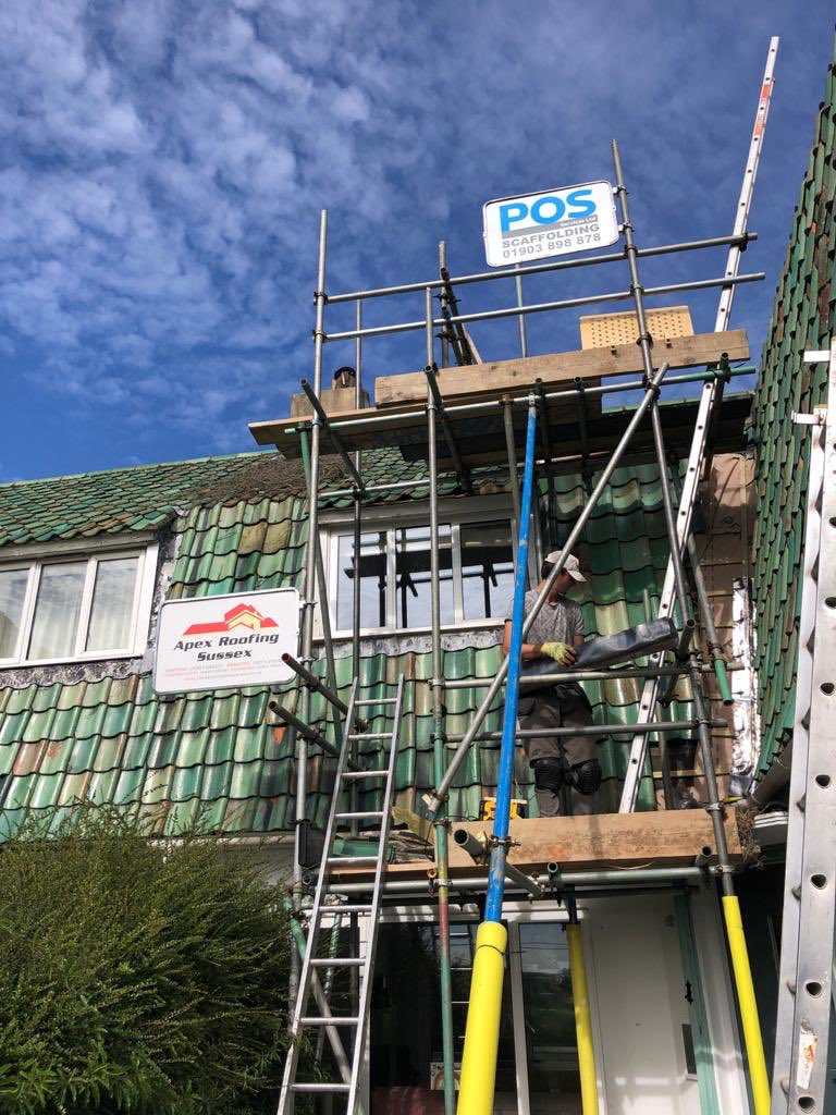 Another job underway in Lewes- Not sure about the colour?👷‍♂️✅🙌#worthing #brighton #hove #horsham #lewes #sussex #westsussex #eastsussex #checkatrade #roofing #roof #roofers #workers #work #working #roofingworld <a href="/MumsTrusted/">MumsTrustedTraders</a> <a href="/Checkatrade/">Checkatrade</a> <a href="/WhosBestSussex/">whosbest.co.uk</a> <a href="/p_scaffolding/">P and O Scaffolding Services Ltd</a> <a href="/SIGRoofing/">SIG Roofing</a>