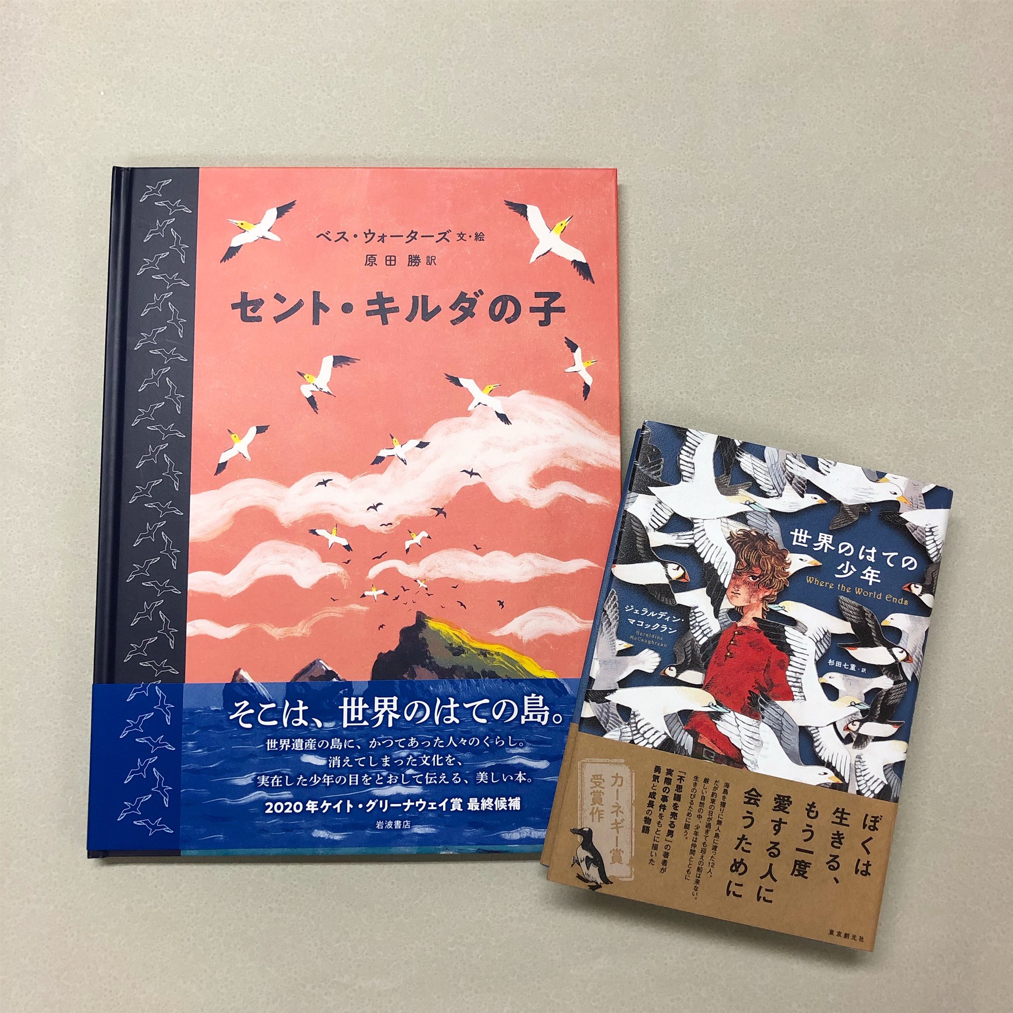 岩波書店の児童書編集部 セント キルダ諸島が舞台といえば 昨年 東京創元社さんから刊行されたジェラルディン マコックラン 世界のはての少年 杉田七重訳 もおすすめです 実際の事件をもとに書かれた物語 カーネギー賞受賞作です T Co
