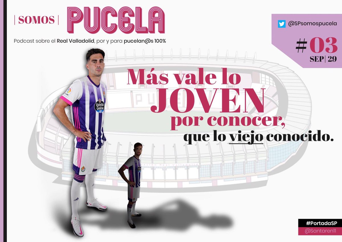 SPsomospucela's tweet photo. 🖋📰 “Más vale lo joven por conocer, que lo viejo conocido” de @Santaren11, #PortadaSP de la Tercera Jornada de Liga.
@realvalladolid 1-1 @RCCelta
¡¡Enhorabuena!! https://t.co/SmX8MsZdRb