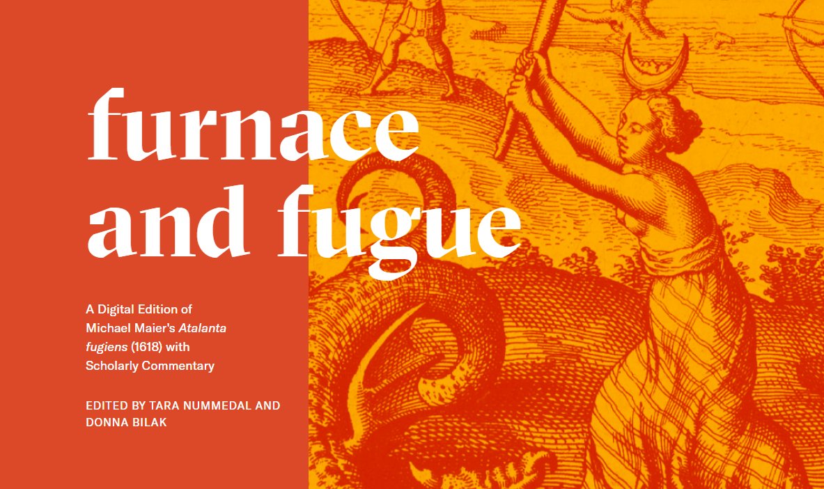 Amazing digital edition of alchemical emblem book "Atalanta fugiens" (1618) by Michael Maier - now you can read, see, and hear this considered to be the first realization of multimedia. Also, since these are fugues, 3 voices of the choir can be controlled:
furnaceandfugue.org/atalanta-fugie…
