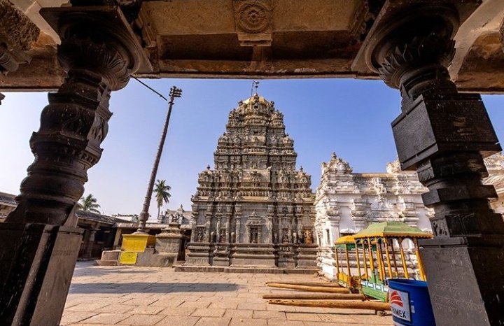 His dharmagurus to move Puri. With the request,some of the saints , philosophers moved to Puri it*Along with the movement Jayadeva also moved to Puri(homeland)for permanent span along with their students*But the temple of kurma remains under control of gangas as before15/n