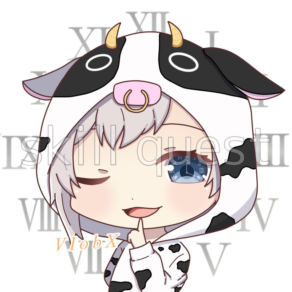 スキルクエスト クリエイターギルド 実績紹介 荒野行動のアイコン用に 牛の服を着た男の子 を制作しました Illustrator れんちゃん イラスト依頼 絵師募集 イラスト好きな人と繋がりたい イラストオーダー ブログ初心者 荒野行動 ゲーム