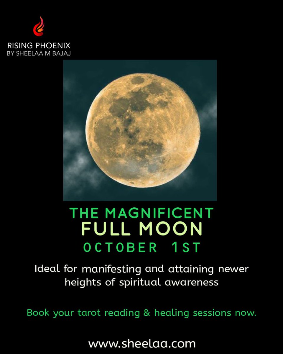 risingphoenix_9's tweet photo. #magicaloctober #october #FULLMOON #energyvortex #energyportal #fullmoonmagic #tarot #divineguidance #candleservice #yoruba #papaelegua #sheelaambajaj #risingphoenixsmb 

Book Session today @ https://t.co/y7ct8pilTe or https://t.co/mAuSd30yKt https://t.co/73R283T0aS