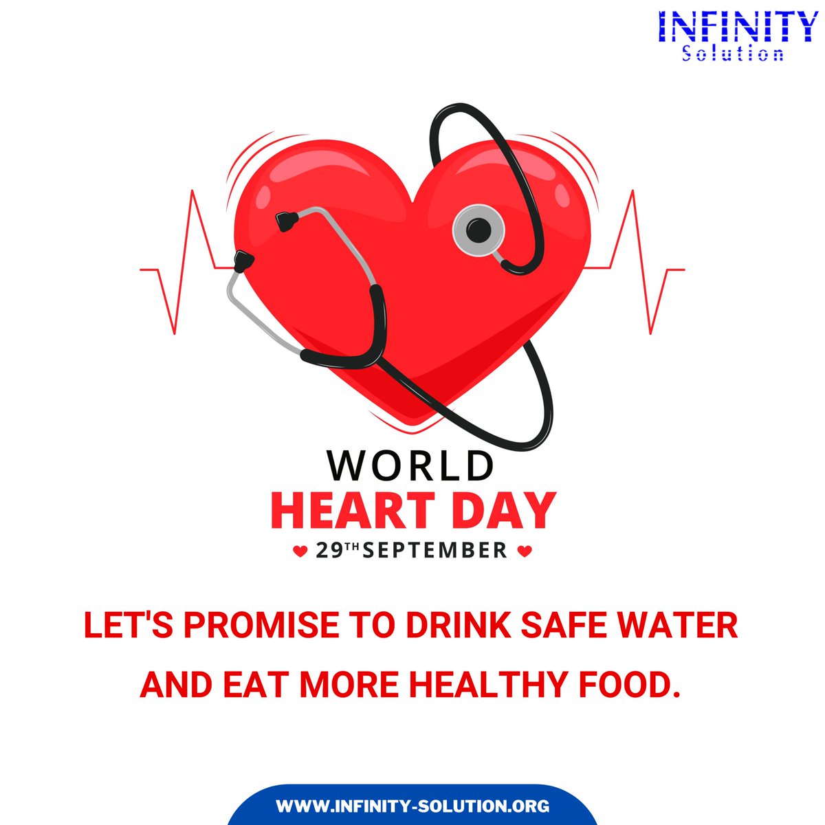 TheInfinitySoln's tweet image. Infinity Solution Wishing You A Very Happy World Heart Day 💖

Our Web: bit.ly/3eUqXzK 🌐

#WorldHeartDay #HeartDay #InfinitySolution #DrinkSafeWater #SolarWater #SolarEnergy #SolarOorjaa #SolarPump #StayHealthy