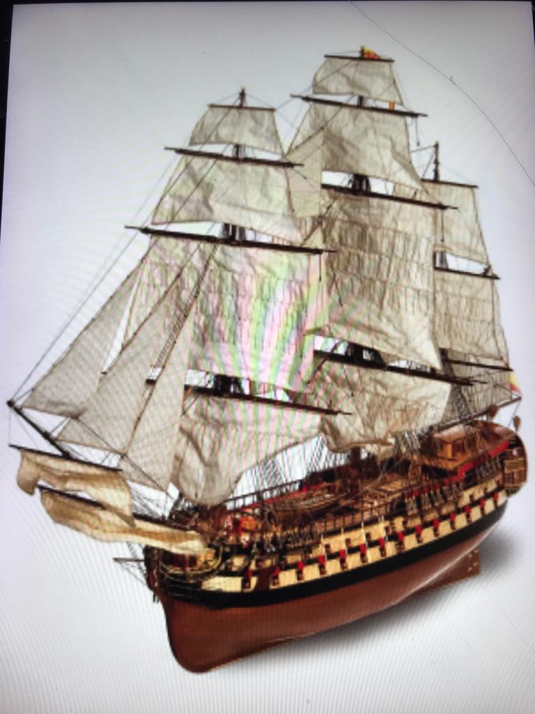 JuanBotin1's tweet photo. El Montañes fue una Nave de la Real Armada costeada por los montañeses y que participó en Trafalgar . Museo Naval https://t.co/uouZXR90YY