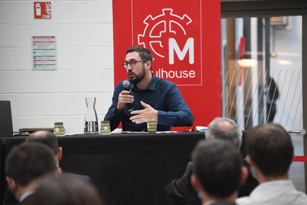 michelelutzh's tweet photo. @mulhouse accueille ajd le #Smartcitiestour. Ville du 1/4 d'h, participation citoyenne, données numériques, les sujets sont nombreux et @mulhouse continuera dans le virage de l'innovation. Merci à @SmartCityMag_FR pour l'organisation et @CarlosMorenoFr  pour son intervention. https://t.co/hSVXEdxfse