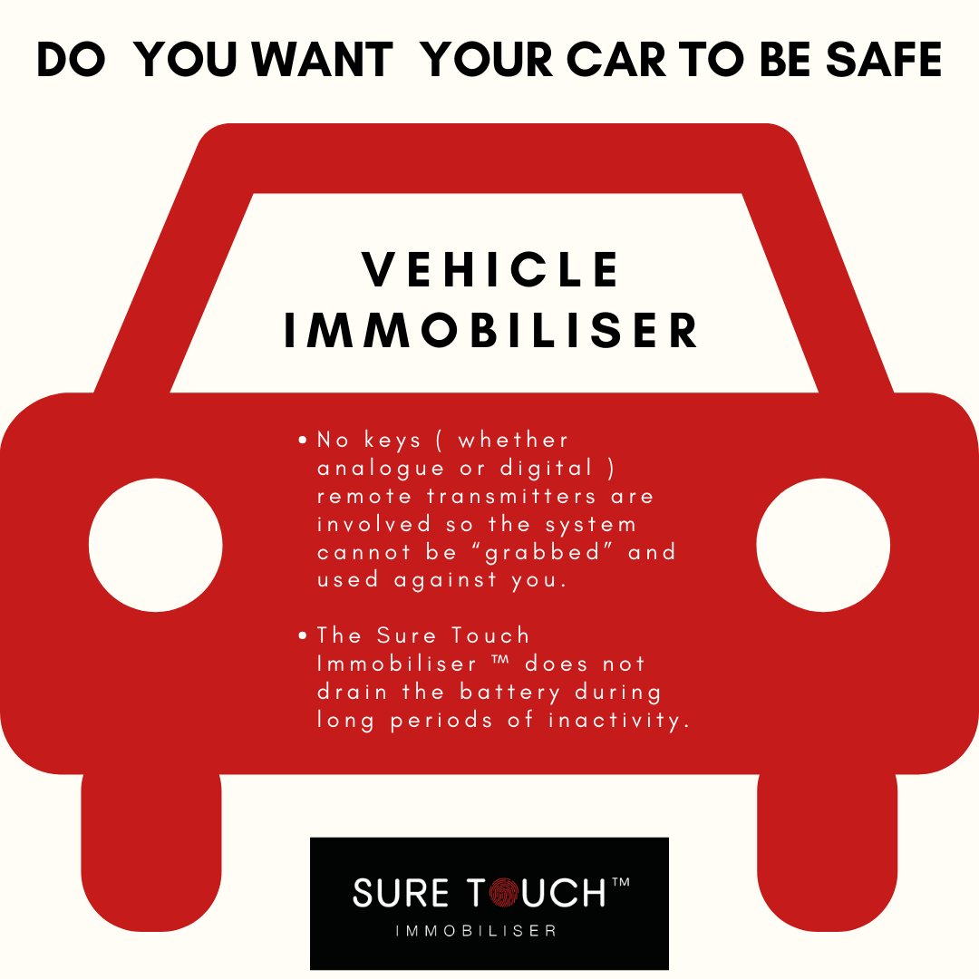 sure_touch's tweet photo. Is your Car Safe from thieves.

Even if you think so, it doesn't hurt to add a second layer of safety - I know I do. 

 https://t.co/YJnjUEzFSW

#classiccars #classiccar #vehicles #immobiliser https://t.co/uFmK1pJ1kv