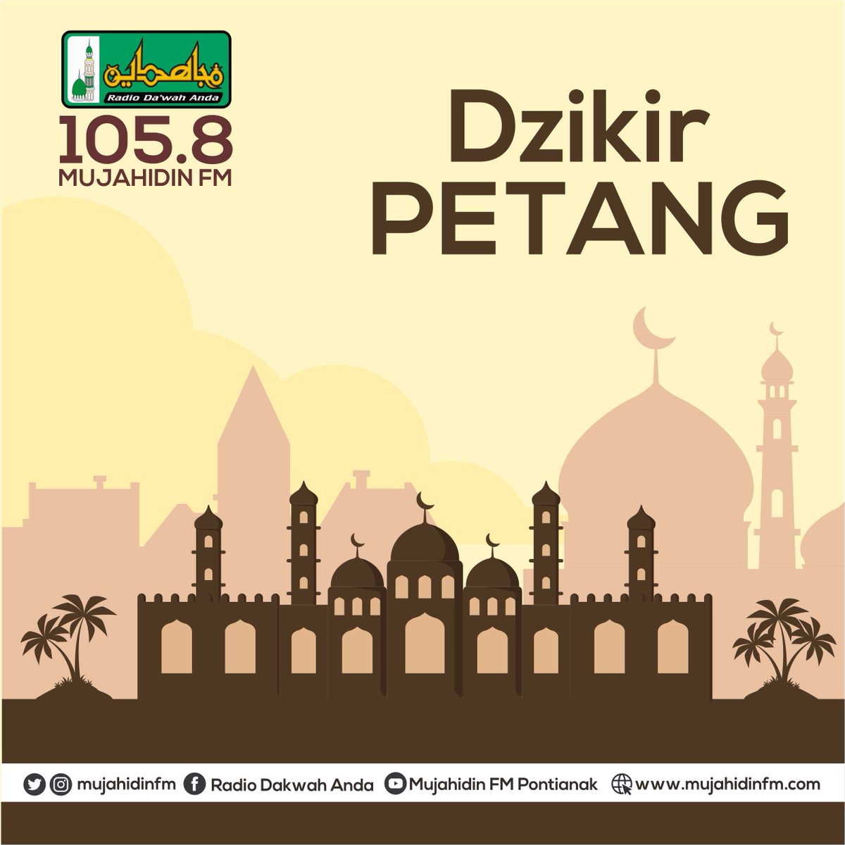 mujahidinfm's tweet photo. Katakanlah: “Sesungguhnya Allah menyesatkan siapa yg Dia kehendaki &amp; menunjuki org-org yg bertaubat kpdNya. (Yaitu) org-org yg beriman &amp; hati mereka menjadi tenteram dg mengingat Allah. Ingatlah, hanya dg mengingat Allah-lah hati menjadi tenteram”. (Q.S. 13: 27-28)
#DzikirPetang https://t.co/JeZDneqkT2