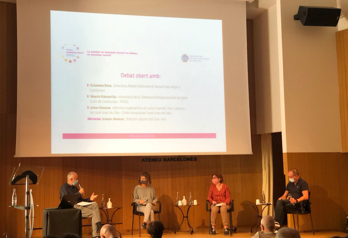 Taula3sector's tweet photo. Reflexionem sobre com reinventar-nos, redissenyar mesures i fer partícip la gent gran per trobar un equilibri entre la salut i les necessitats socials.

🗣 Escoltar les persones grans és essencial. Que les persones grans retornin a la vida social, també. 

#CatalunyaSocial https://t.co/MKmZD5KJ44