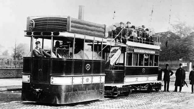 World of Engineering on X: "This day on September 29, 1885 – The first practical public electric tramway in the world is opened in Blackpool, England. https://t.co/szBojATTRV" / X