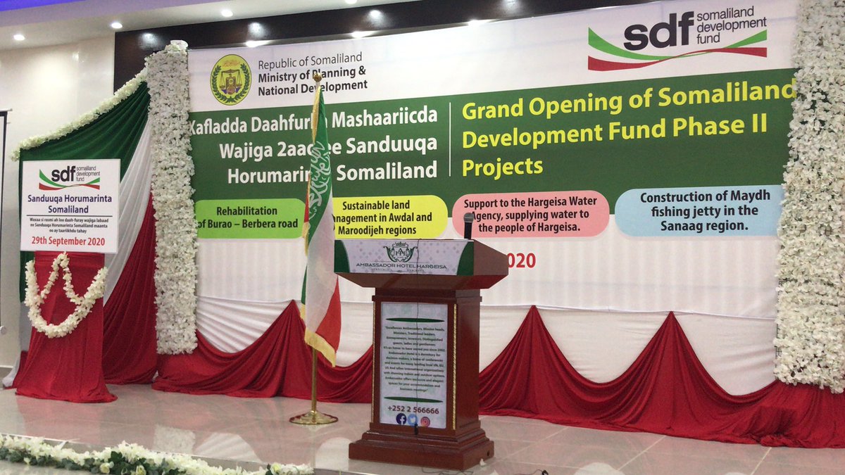 Najah_M_Adam's tweet photo. His Excellent Prez @musebiihi presided over the official launching of the #SDF2 projects (investments) to fill in the critical gaps in the #NDP2.
9 projects in three years! https://t.co/B2oQAloxIs