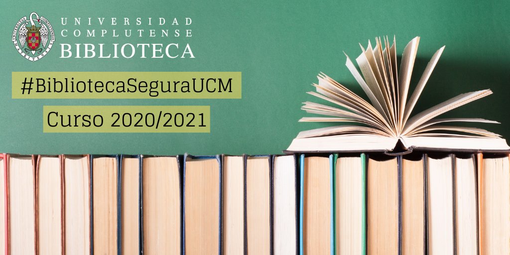 ¿Cómo van a funcionar nuestras #bibliotecas durante este curso? horarios, aforos, préstamo y devolución de libros, la Zambrano, etc.
Os lo explicamos TODO en este hilo, vamos allá ...
#BibliotecaComplutense