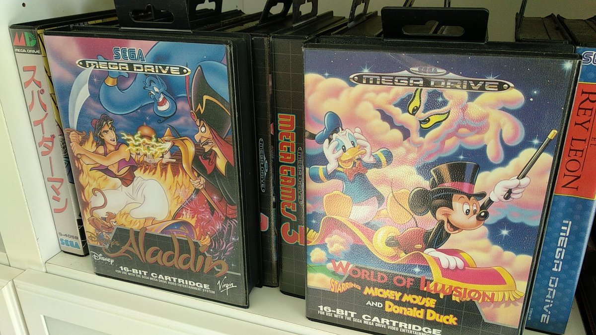 FrayJota's tweet photo. @ScanlinesGirl No soy capaz de elegir entre estas dos joyas. Pero world of Illusion con cooperativo gana la partida. https://t.co/ZoALYzsthV