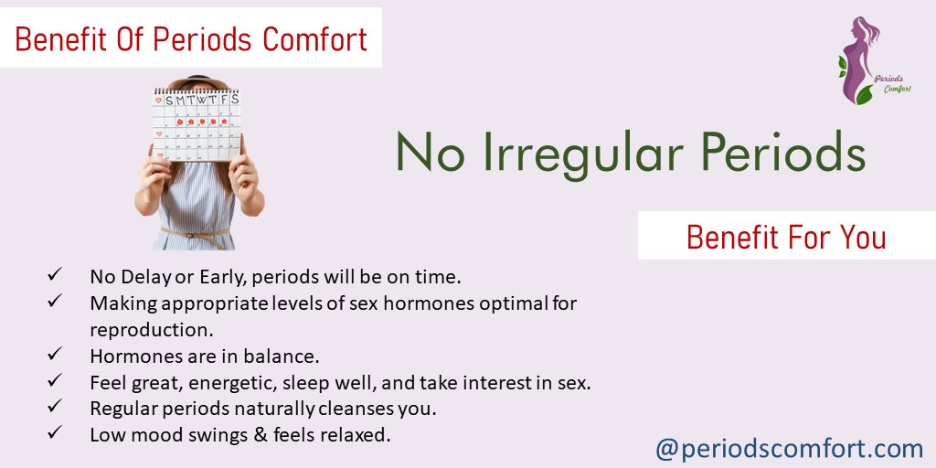 No Irregular Periods by Periods Comfort

periodscomfort.com

#periodscomfort #irregularperiod #regularperiod #regulatecycle #delayperiod #earlyperiod #irregularmenses #irregularmenstruation #irregularmonthlies