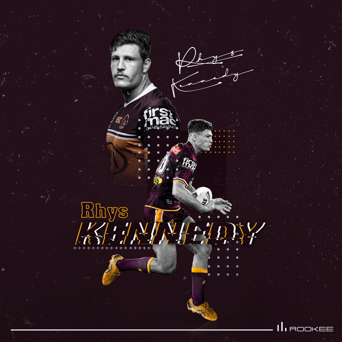The next athlete challenge is Rhys Kennedy 💪

Rhys is a Pro Rugby Player currently playing for the Brisbane Broncos.

His challenge is suitable for people who are at home and need some extra motivation to start being active again.

Challenge is now on preorder 🔥
#rookee #nrl