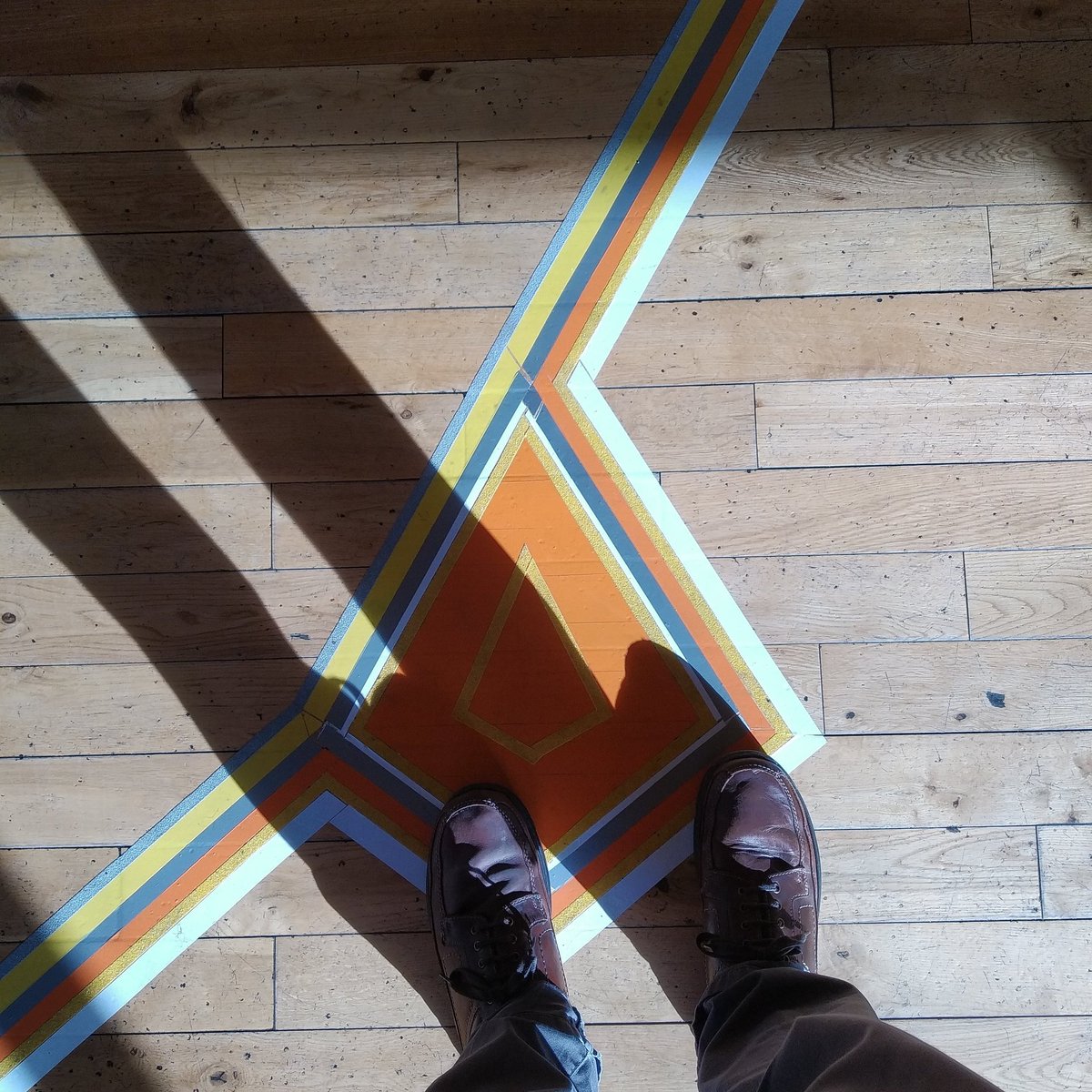 Still keeping a safe distance.