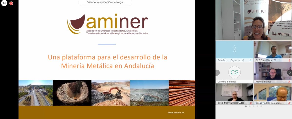 aminer_esp's tweet photo. ¡Arrancamos la 6 Jornada Técnica de Aminer! Desde las 9 y hasta las 12:30 varios ponentes, empezando por Manuel Blanco (#EATE), tratarán asuntos para el desarrollo de aspectos avanzados en la #ActividadMinera, como seguridad, planes de emergencia o comunicación. https://t.co/mfrX0Dpve6