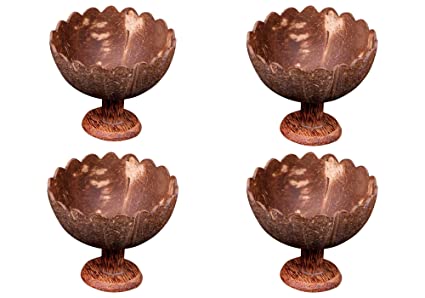 India in Cameroon on Twitter: "Brass broidered coconut shell craft of Kerala is the craft of making beautifully carved and brass broidered products like cups, flower vases, snuff boxes, nut bowls and