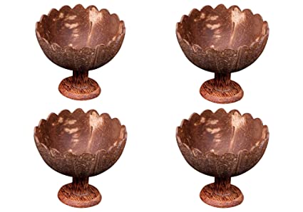 India in Cameroon on Twitter: "Brass broidered coconut shell craft of Kerala  is the craft of making beautifully carved and brass broidered products like  cups, flower vases, snuff boxes, nut bowls and